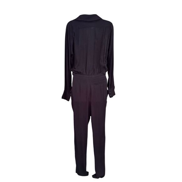 Rachel Comey Button Front Jumpsuit in Black NWt Size Small/Medium - Picture 2 of 4